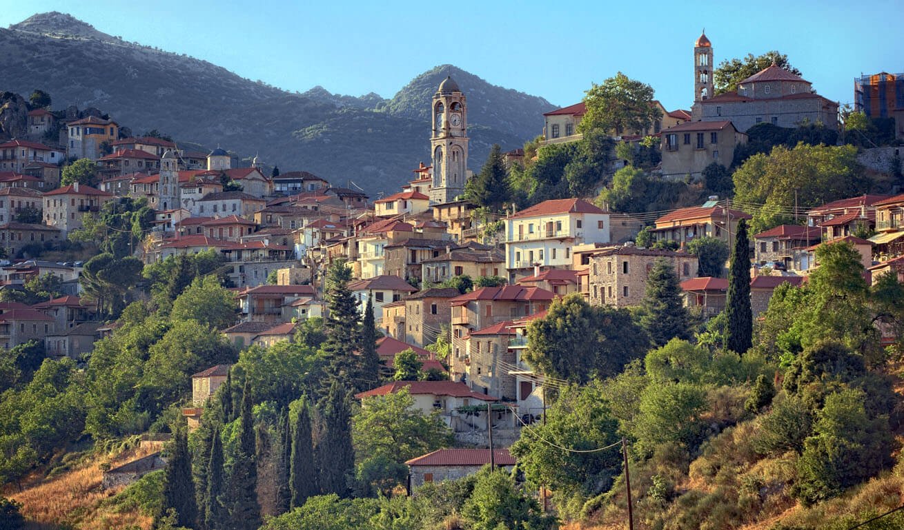 Η γραφική Δημητσάνα στην Αρκαδία